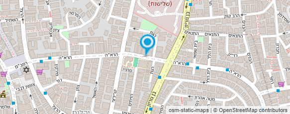 מפת הגעה אל נינה עולם טיפוח ויופי