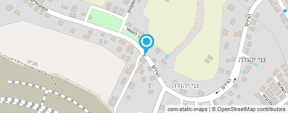 מפת הגעה אל יערה תור ירושלמי לאירוע מושלם