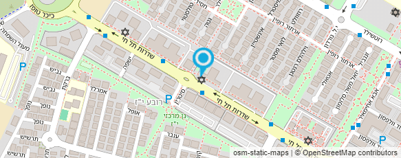 מפת הגעה אל ד"ר מרגולין אילנה