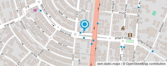 מפת הגעה אל הקליניקה של לילך