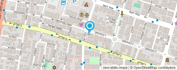 מפת הגעה אל השוק שלי - פירות וירקות