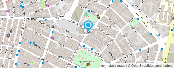 מפת הגעה אל A M J מרכז לפטרת ציפורניים