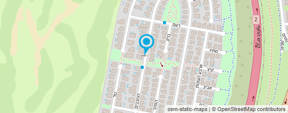 מפת הגעה אל ד"ר מוסייב אלכסנדר