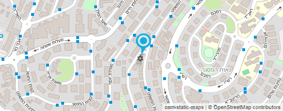 מפת הגעה אל עו"ד גרוניך אברהם