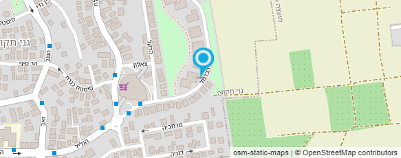 מפת הגעה אל בועז גבאי - גרפיקאי