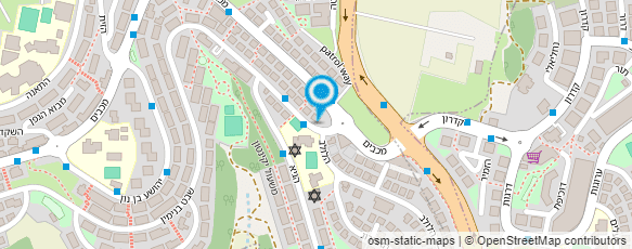 מפת הגעה אל אביזרי רכב - גבעת זאב מפת הגעה אל אביזרי רכב - גבעת זאב