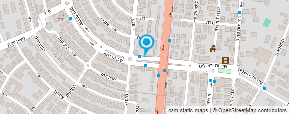 מפת הגעה אל עו"ד בכר שירן