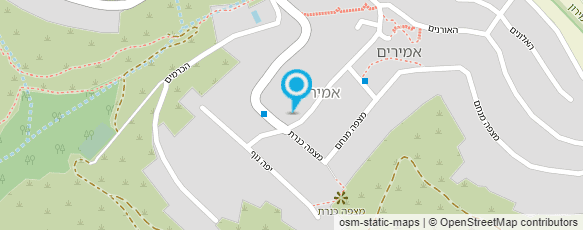 מפת הגעה אל אמירימא - חנות יוצרות