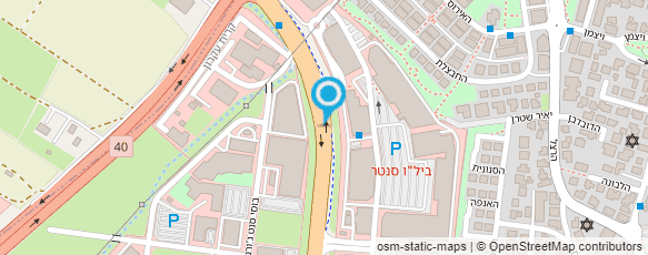 מפת הגעה אל עו"ד תגר שרונה