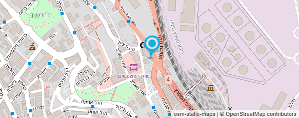 מפת הגעה אל עו"ד בר אור עירן