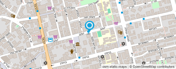 מפת הגעה אל רולה גלידה ROLAGLIDA