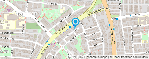 מפת הגעה אל מיכל לסמן - מאפרת מקצועית