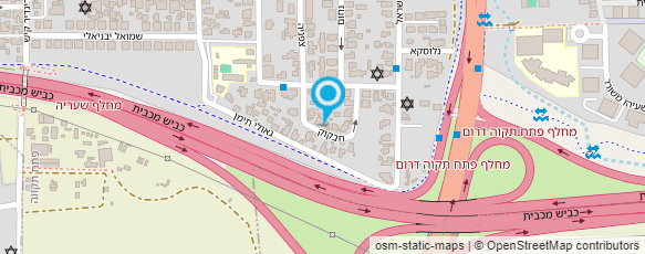 מפת הגעה אל אתי מאפרת מקצועית