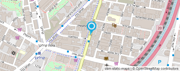 מפת הגעה אל ד"ר תמר וקסלר