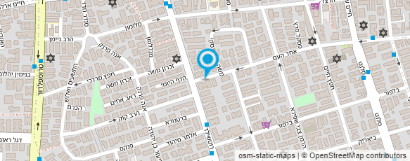 מפת הגעה אל ד"ר סגל מרילנה