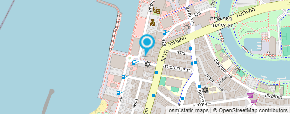 מפת הגעה אל בני הדייג תל אביב