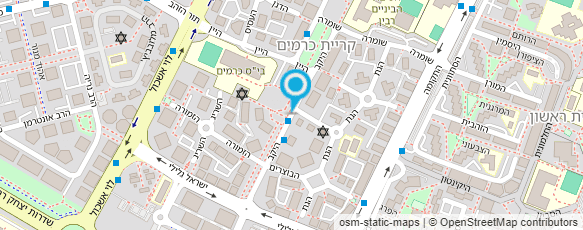 מפת הגעה אל דינה ורחלי עיצוב שיער ואיפור מפת הגעה אל דינה ורחלי עיצוב שיער ואיפור