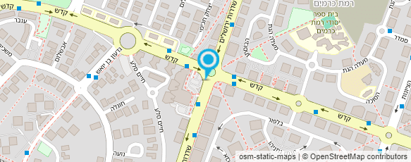 מפת הגעה אל צור שלג - פסיכולוג