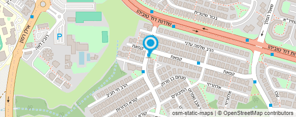 מפת הגעה אל דינה פלנצ'יק -עברית למבוגרים ושרותי הקראה