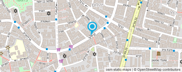 מפת הגעה אל קורן זמיר עיצוב פנים