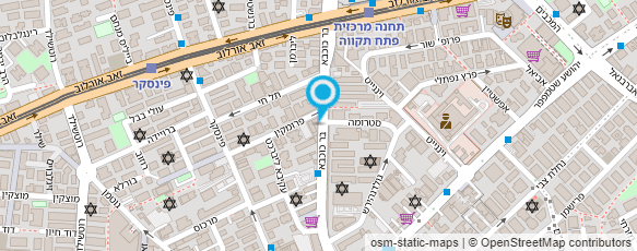 מפת הגעה אל ענק הסביח והסמבוסק