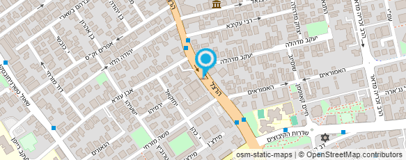 מפת הגעה אל ברק המורה ברחוב שלך