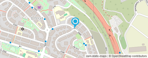 מפת הגעה אל הילה - איפור מקצועי