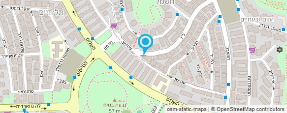 מפת הגעה אל ד"ר עדי גבע
