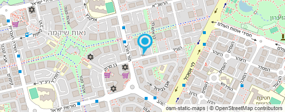 מפת הגעה אל מור צוברי מאפרת מקצועית