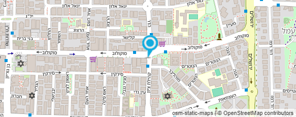 מפת הגעה אל אורבניקו urbanico