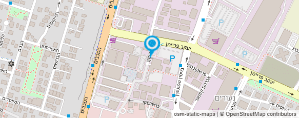 מפת הגעה אל יוני את אמיר תעשיות אלומיניום בע"מ