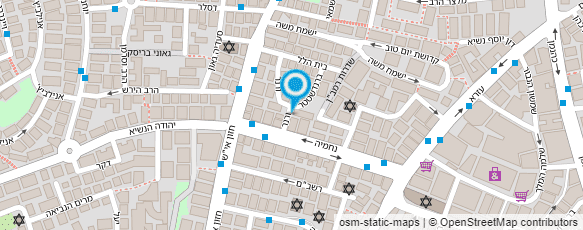 מפת הגעה אל רבקה דוידוביץ' רפלקסולוגית