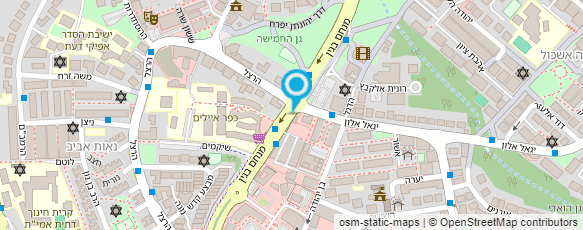 מפת הגעה אל טופז שיפוצים