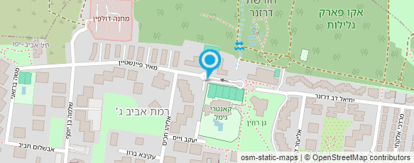 מפת הגעה אל ד"ר גאלין ניר