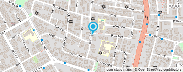 מפת הגעה אל ליבי שמש מאפרת מקצועית