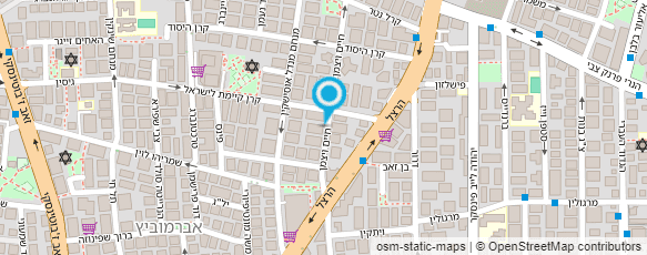 מפת הגעה אל שני פז - מאפרת מקצועית