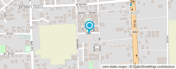 מפת הגעה אל רינה שי סטודיו