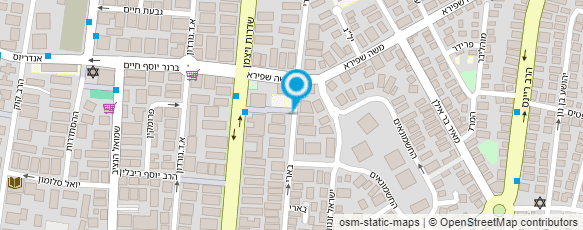 מפת הגעה אל לאה וולף אוסטאופתיה