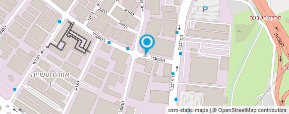 מפת הגעה אל יסמין כיסאות משרדיים בע"מ