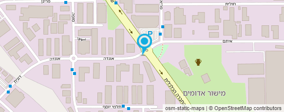 מפת הגעה אל דפוס שרון