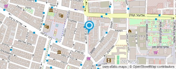 מפת הגעה אל שירות המומחים