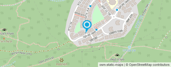 מפת הגעה אל קייטרינג עין הואדי