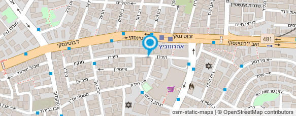 מפת הגעה אל סטודיו גליק רחלי מפת הגעה אל סטודיו גליק רחלי