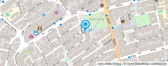 מפת הגעה אל פעוטון חיבוקי