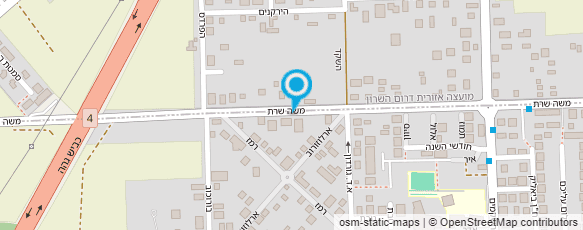 מפת הגעה אל מיכל פנקס