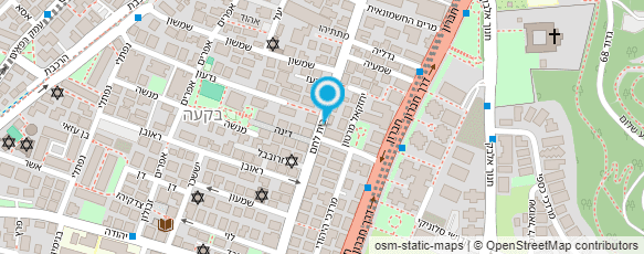 מפת הגעה אל בית פרטי