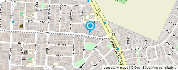 מפת הגעה אל עמית עיצוב שיער