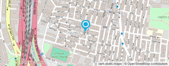 מפת הגעה אל א. ש אינסטלציה