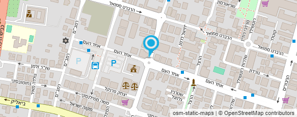 מפת הגעה אל משה פסחוב - משרד עורכי דין