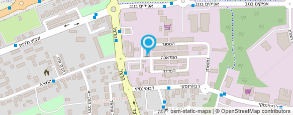 מפת הגעה אל א.ד אלומיניום